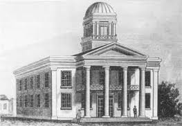 Sacramento's Courthouse/ California's Capitol,1854